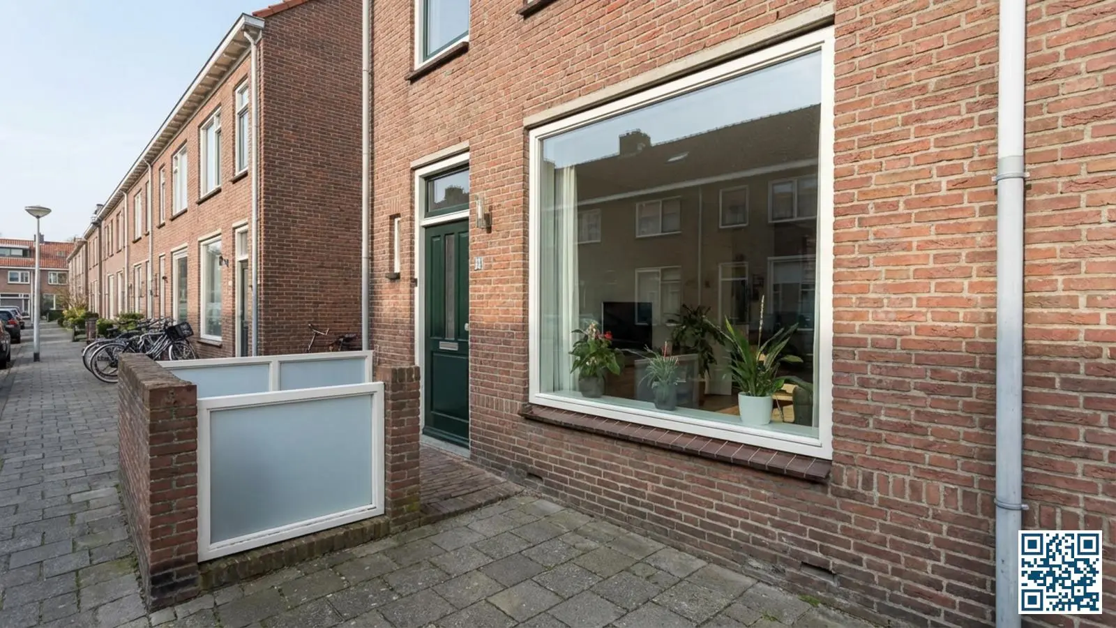 Bereikbare ramen op de begane grond van een Nederlandse rijtjeswoning als potentiële inbraakpunten